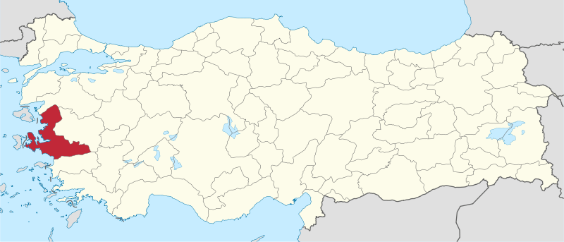 ترکیه ناحیه اژه شهر ازمیر